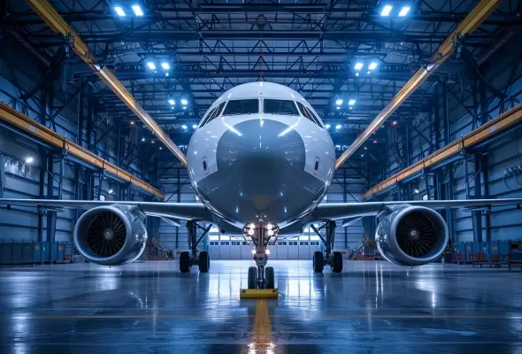 Aerospace Aviation industrial prototype