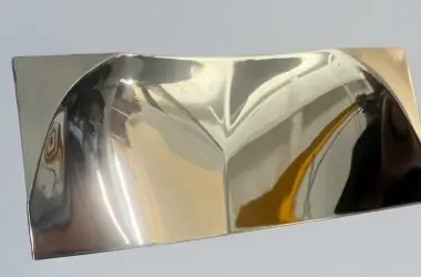 polished CNC maching part