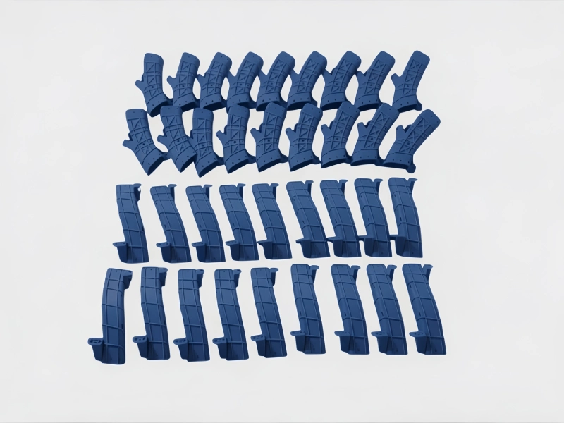 Low-volume vacuum casting production run of 20 to 200 identical polyurethane parts