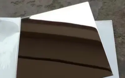 polishing sheet metal