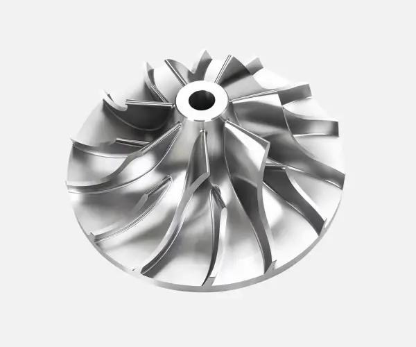 6061 aluminum 5 axis impeller
