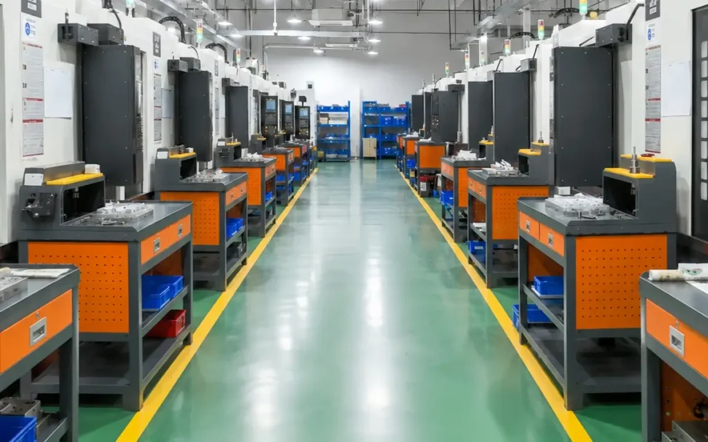 aluminum cnc machining facility