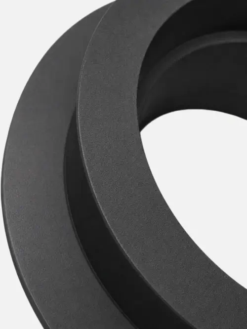 powder coated aluminum finish
