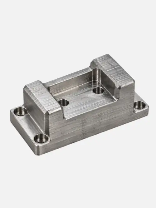stainless steel as machined finish