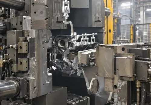automotive parts die casting production process