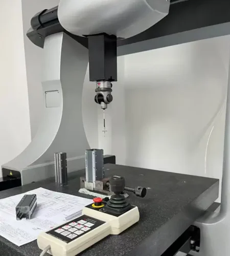 CMM quality testing for aluminum CNC machining part